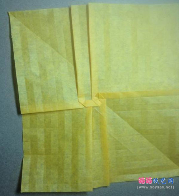 正方形迷宫折纸图片教程图片步骤8