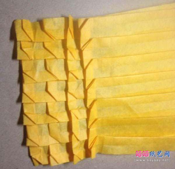 正方形迷宫折纸图片教程图片步骤15