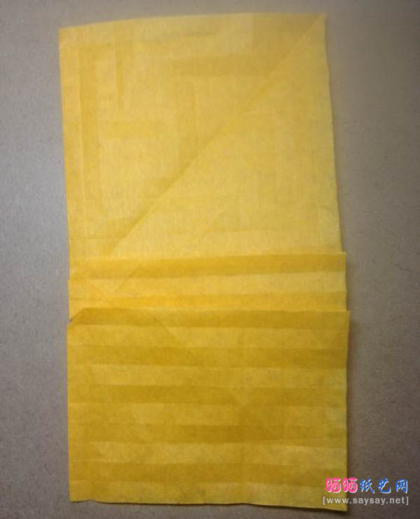 正方形迷宫折纸图片教程图片步骤7
