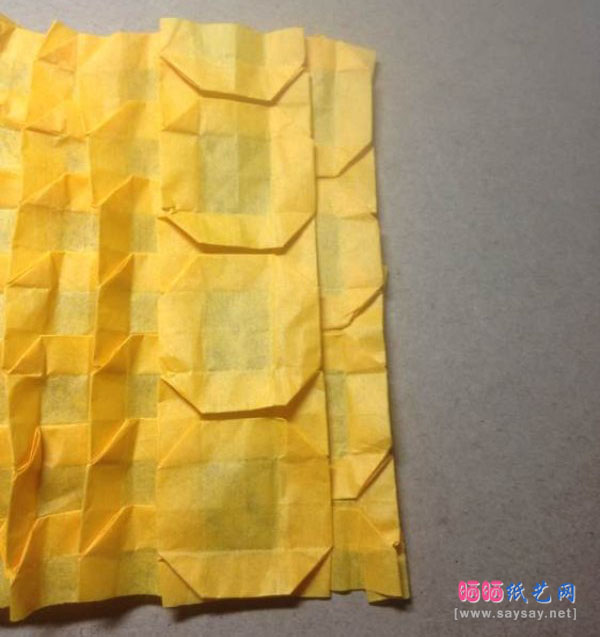 正方形迷宫折纸图片教程图片步骤18