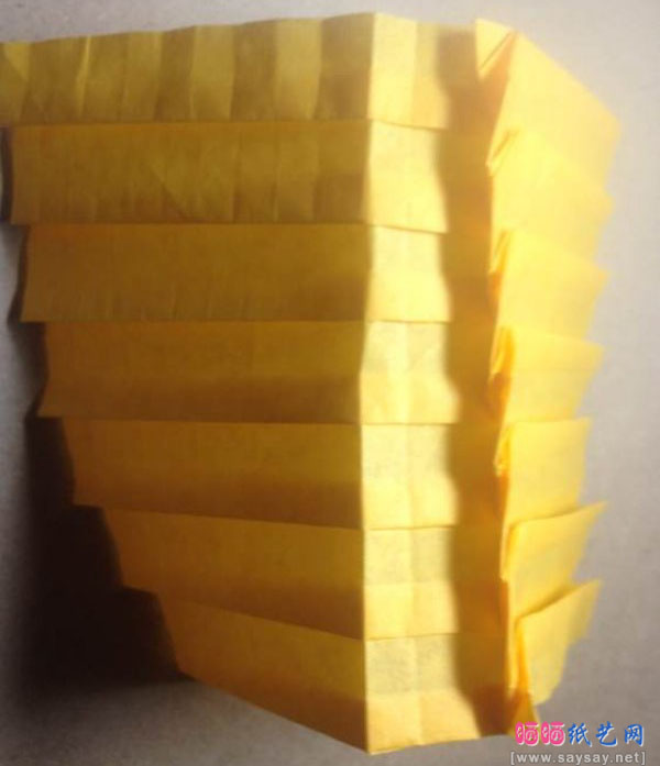 正方形迷宫折纸图片教程图片步骤12