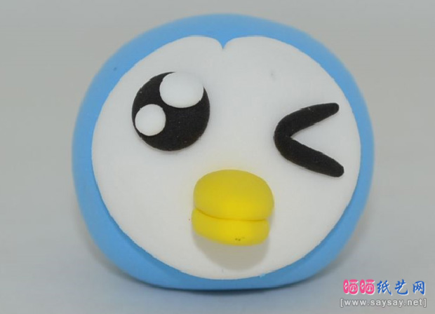 可爱企鹅先生软陶DIY制作图文教程图片步骤5