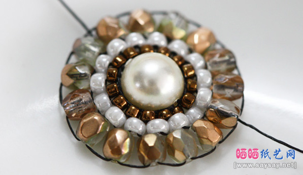 如何在家自制复古典雅串珠手链 DIY精水晶手链