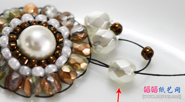 如何在家自制复古典雅串珠手链 DIY精水晶手链