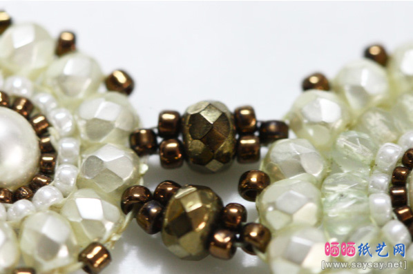 如何在家自制复古典雅串珠手链 DIY精水晶手链