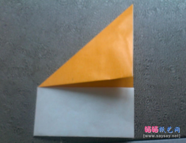 恭平的巴达兽手工折纸实拍教程图片步骤6