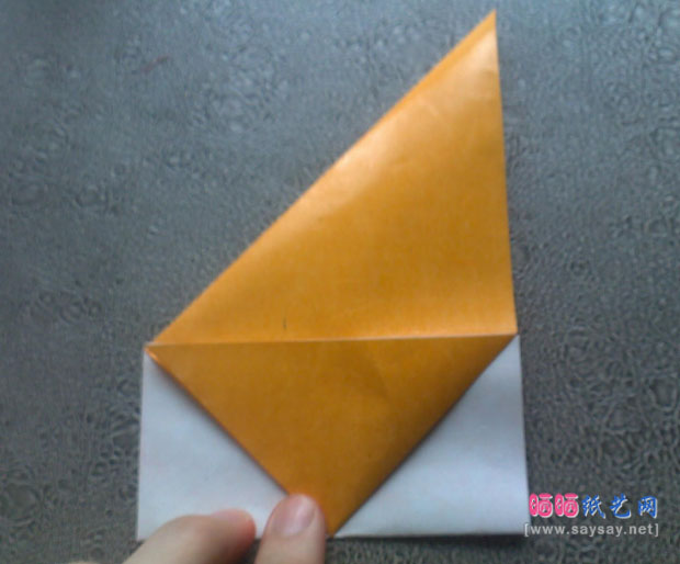 恭平的巴达兽手工折纸实拍教程图片步骤10