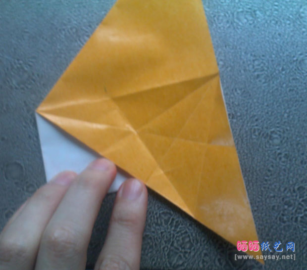 恭平的巴达兽手工折纸实拍教程图片步骤15