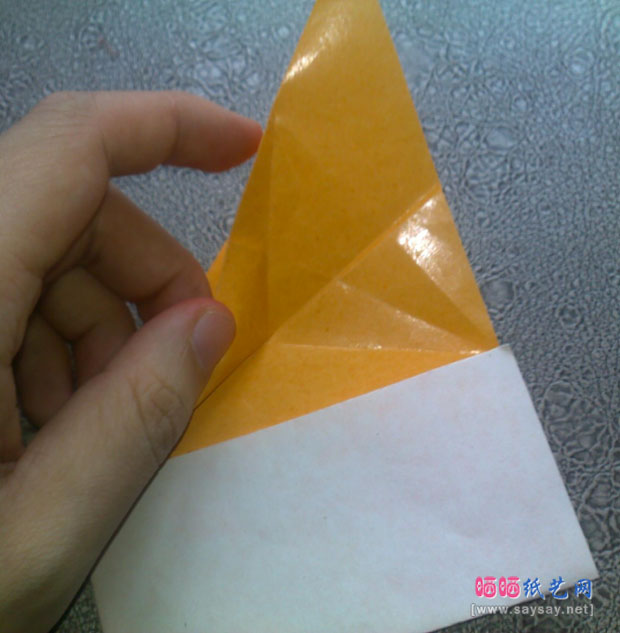 恭平的巴达兽手工折纸实拍教程图片步骤21