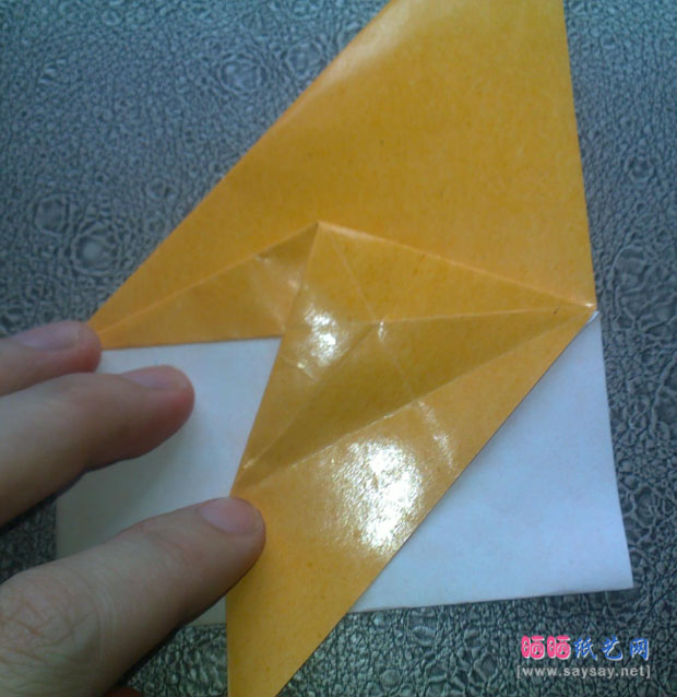 恭平的巴达兽手工折纸实拍教程图片步骤23