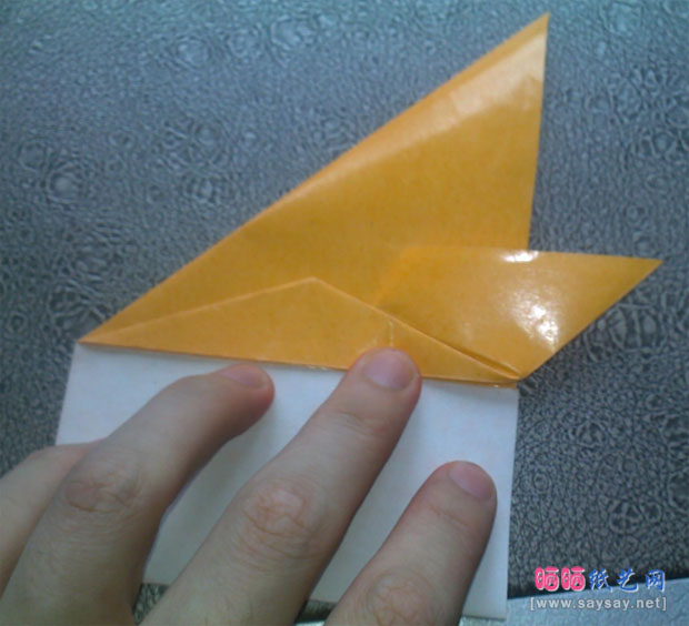 恭平的巴达兽手工折纸实拍教程图片步骤24