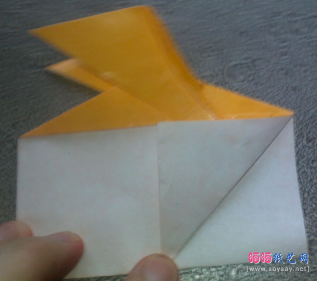 恭平的巴达兽手工折纸实拍教程图片步骤31