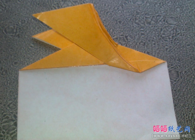 恭平的巴达兽手工折纸实拍教程图片步骤29