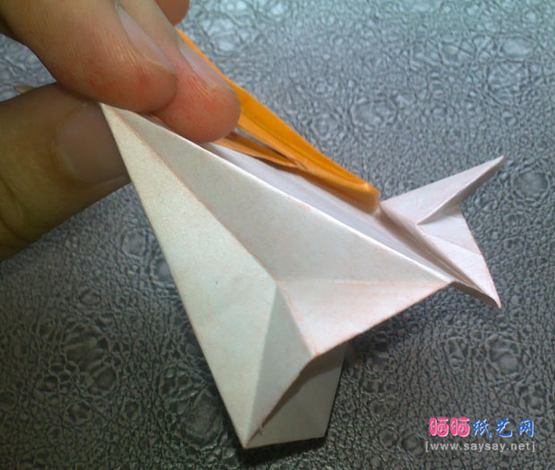 恭平的巴达兽手工折纸实拍教程图片步骤45