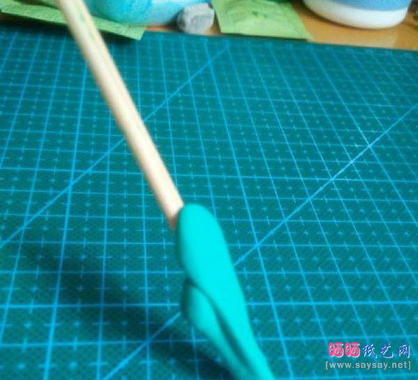 超轻粘土手工制作美丽的康乃馨DIY图文教程