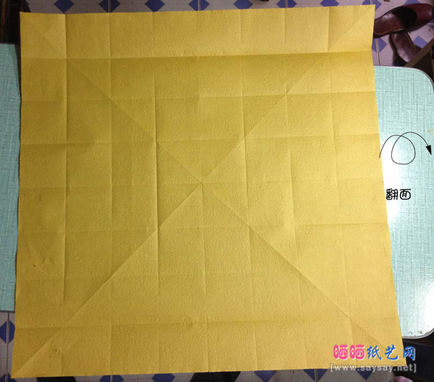 复杂的天廻龙手工折纸实拍教程