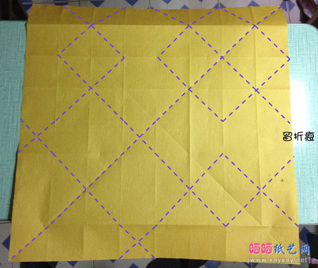 复杂的天廻龙手工折纸实拍教程