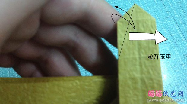 复杂的天廻龙手工折纸实拍教程