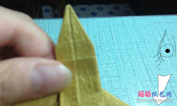 复杂的天廻龙手工折纸实拍教程