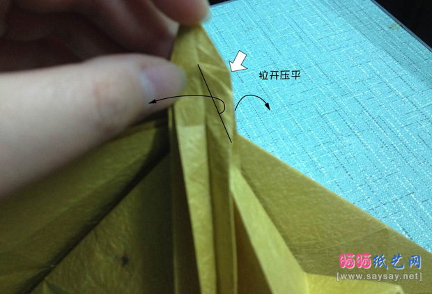 复杂的天廻龙手工折纸实拍教程