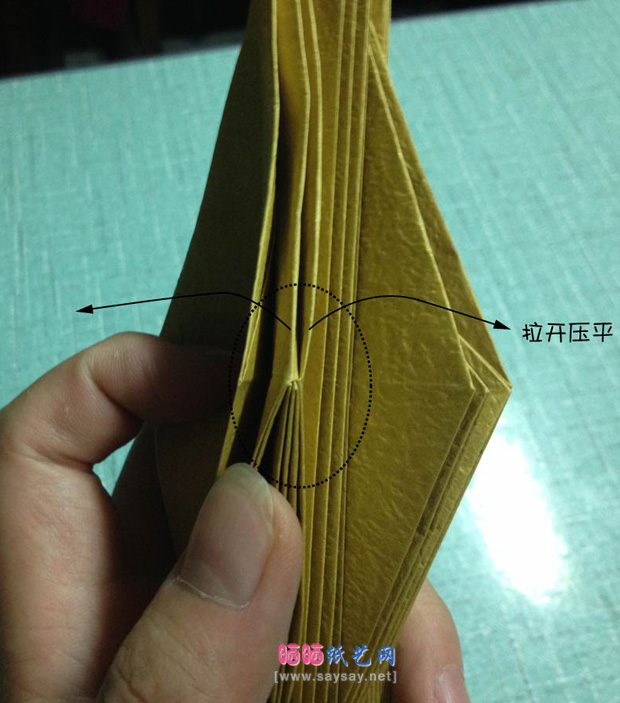 复杂的天廻龙手工折纸实拍教程