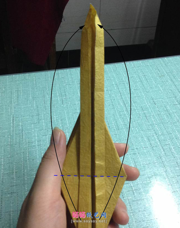 复杂的天廻龙手工折纸实拍教程