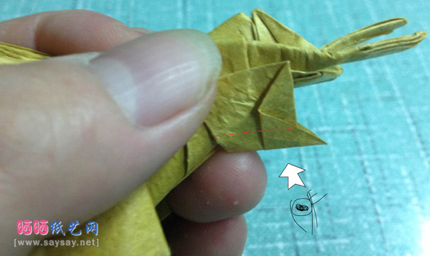 复杂的天廻龙手工折纸实拍教程