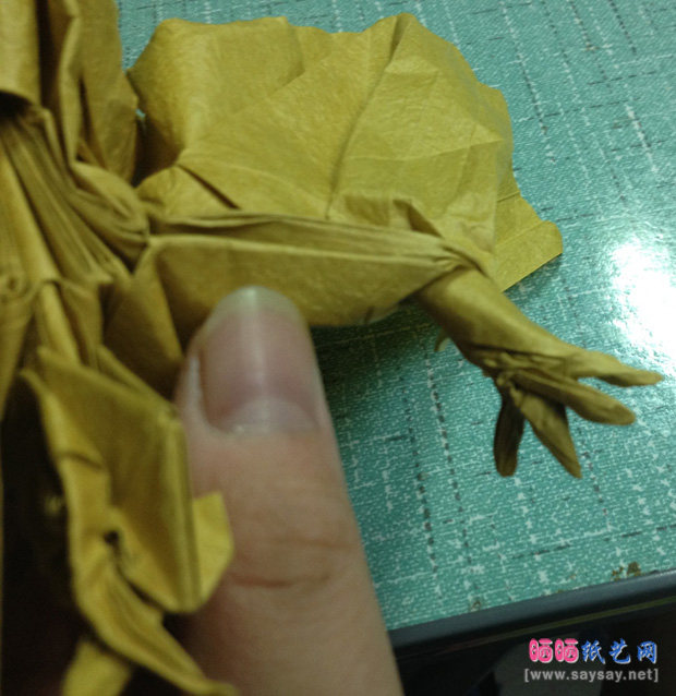 复杂的天廻龙手工折纸实拍教程