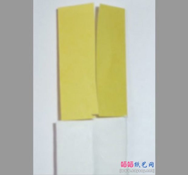蜡烛手工折纸教程 用纸折一个蜡烛出来
