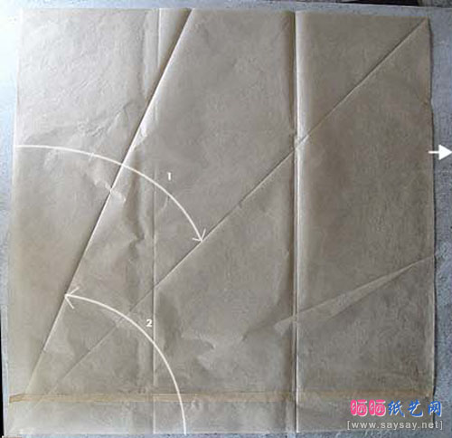 Yagobi的折纸教程河虾折法图片实拍