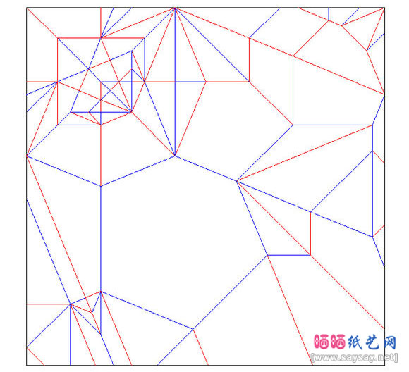 中秋节节手工制作月宫里的玉兔折纸方法