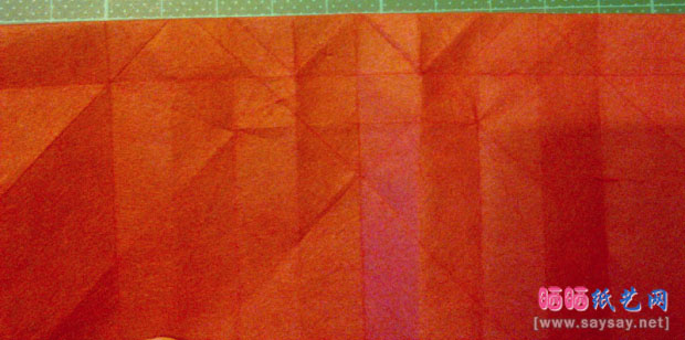 神谷手工折纸教程之章鱼的纸艺折法