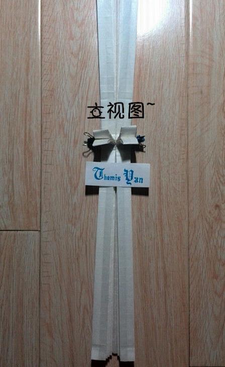 凄婉的爱情故事梁祝化蝶手工折纸图文教程