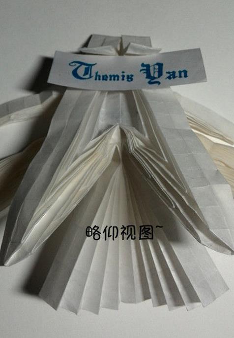 凄婉的爱情故事梁祝化蝶手工折纸图文教程