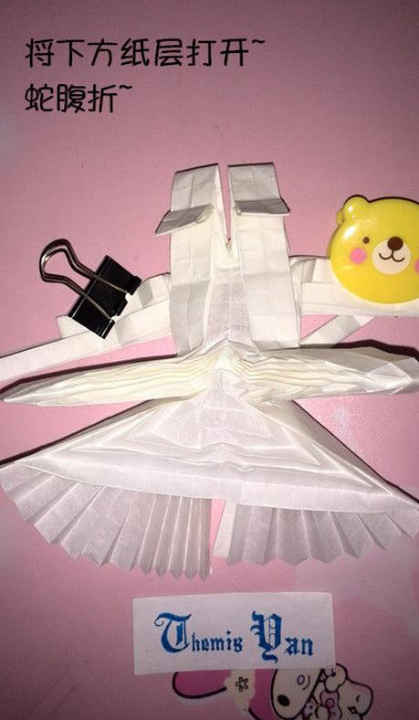 凄婉的爱情故事梁祝化蝶手工折纸图文教程