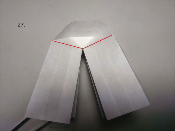 今井幸木折纸菜粉蝶的折法CP实拍教程