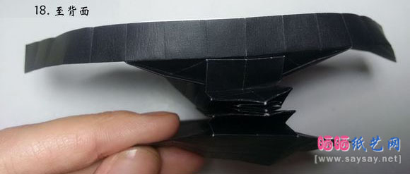 今井幸木折纸菜粉蝶的折法CP实拍教程