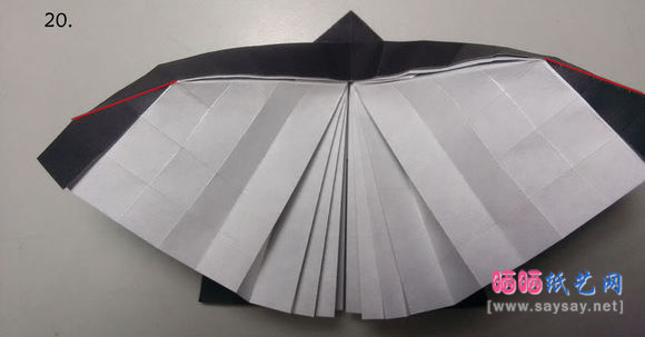 今井幸木折纸菜粉蝶的折法CP实拍教程