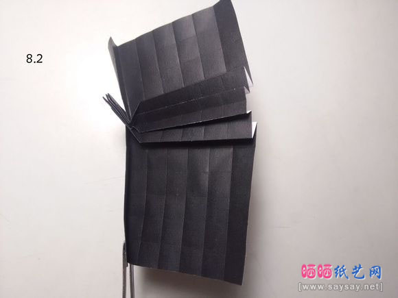 今井幸木折纸菜粉蝶的折法CP实拍教程