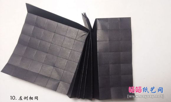 今井幸木折纸菜粉蝶的折法CP实拍教程