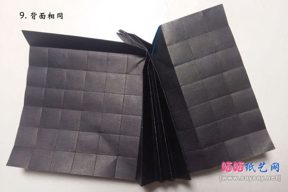 今井幸木折纸菜粉蝶的折法CP实拍教程