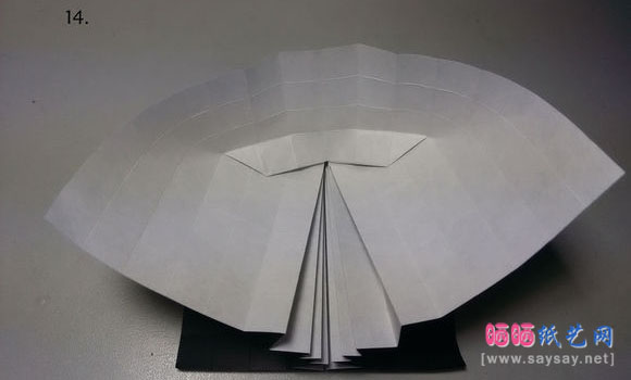 今井幸木折纸菜粉蝶的折法CP实拍教程