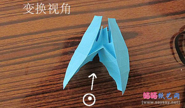 超萌的小骷髅头手工折纸图片教程