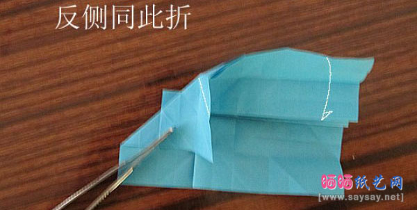 超萌的小骷髅头手工折纸图片教程