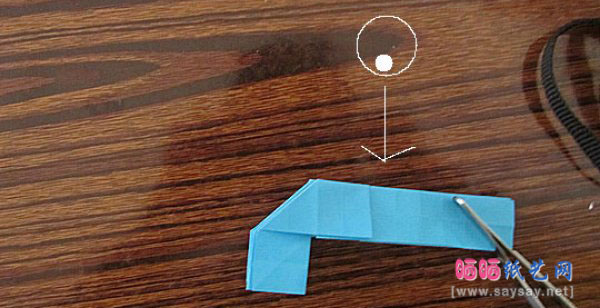 超萌的小骷髅头手工折纸图片教程