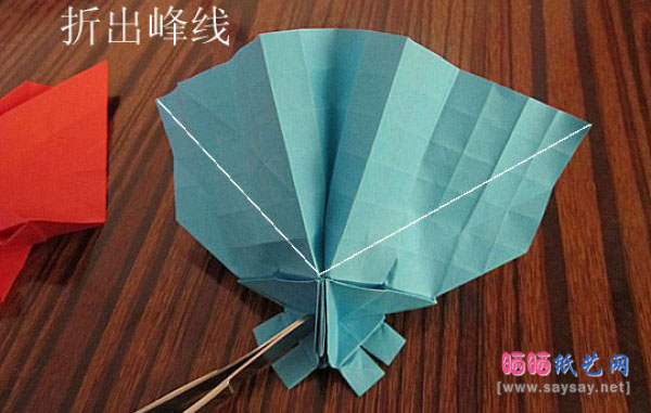 超萌的小骷髅头手工折纸图片教程