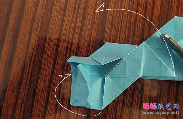 超萌的小骷髅头手工折纸图片教程