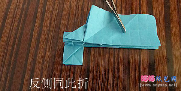 超萌的小骷髅头手工折纸图片教程