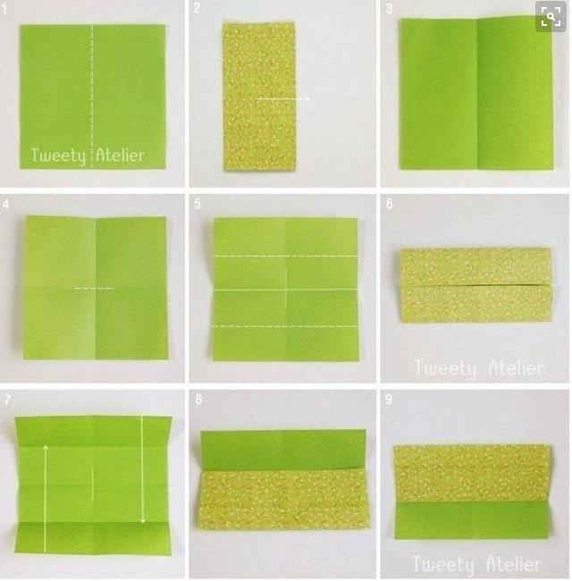 如何自制简单礼物盒 清新礼盒折纸图片教程步骤1