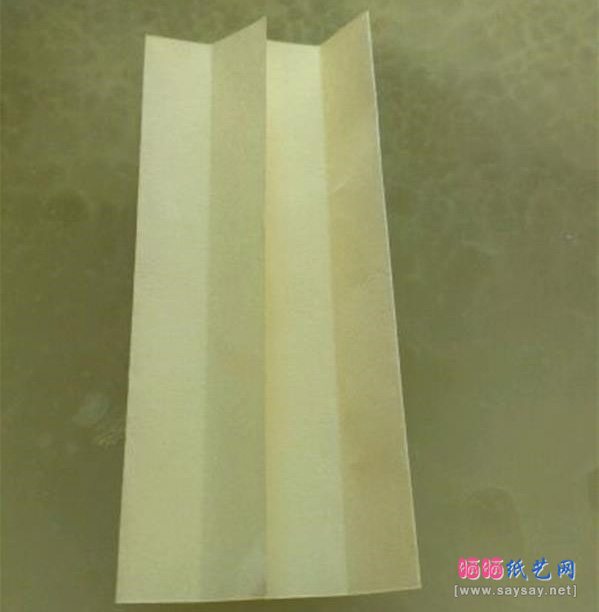 实拍图解可爱的小床折纸教程